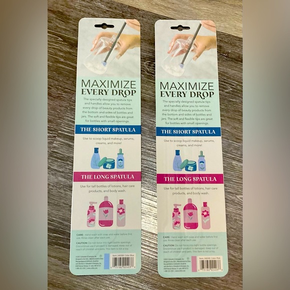 Beauty Spatulas - includes both - Picture 2 of 2